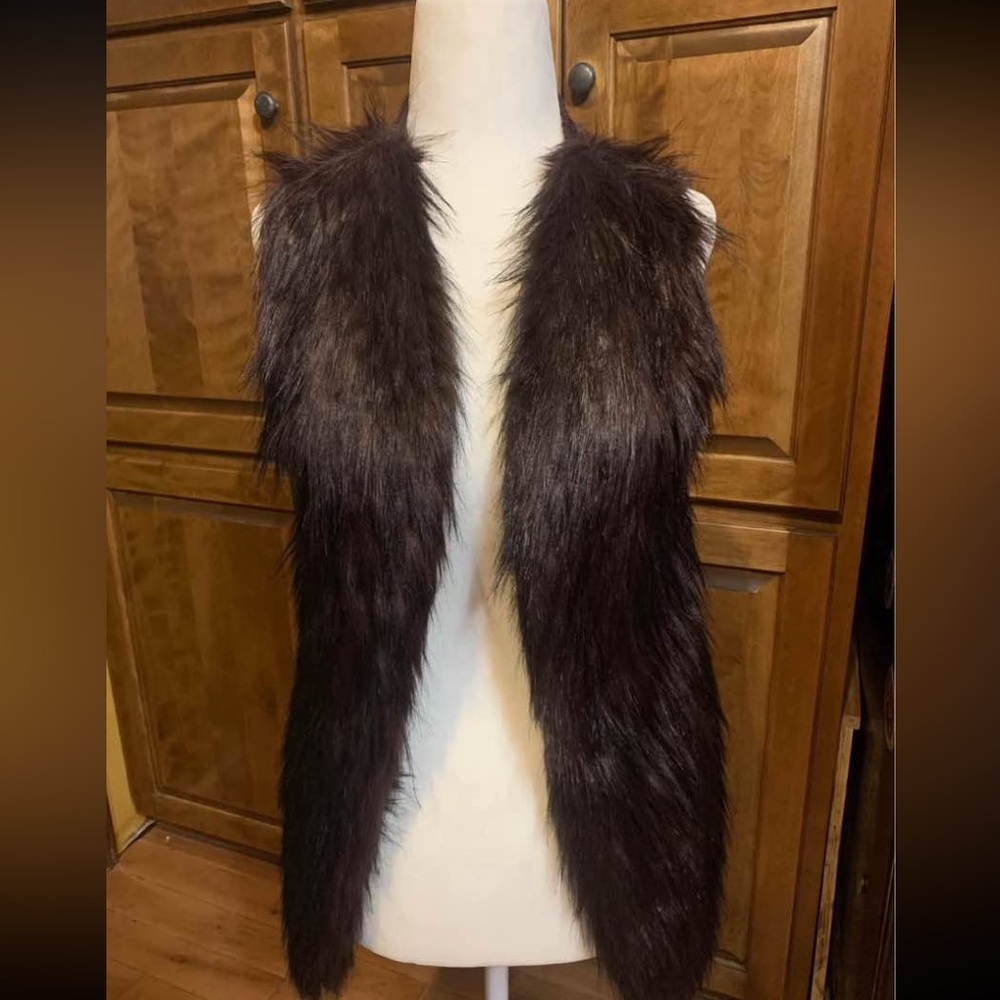 Burgundy Polyester Jacket